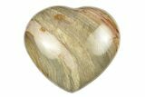 Wide, Polychrome Jasper Heart - Madagascar #254637-1